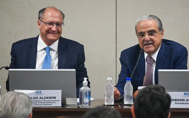 Geraldo Alckmin e Robson Andrade