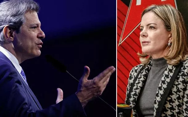 Haddad elogia discurso de Gleisi sobre apoio à pauta econômica do governo: "muito bom"