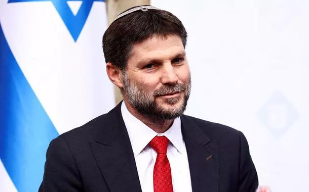 O ministro das Finanças de Israel, Bezalel Smotrich