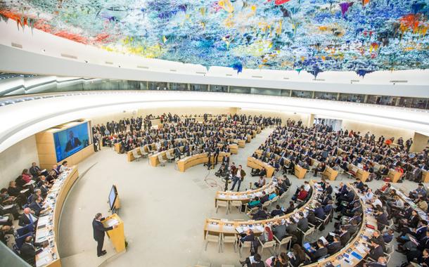 Plenário da Comissão de Direitos Humanos da ONU