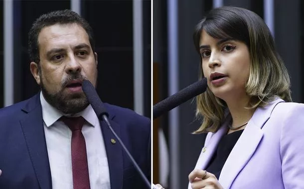 Guilherme Boulos e Tabata Amaral