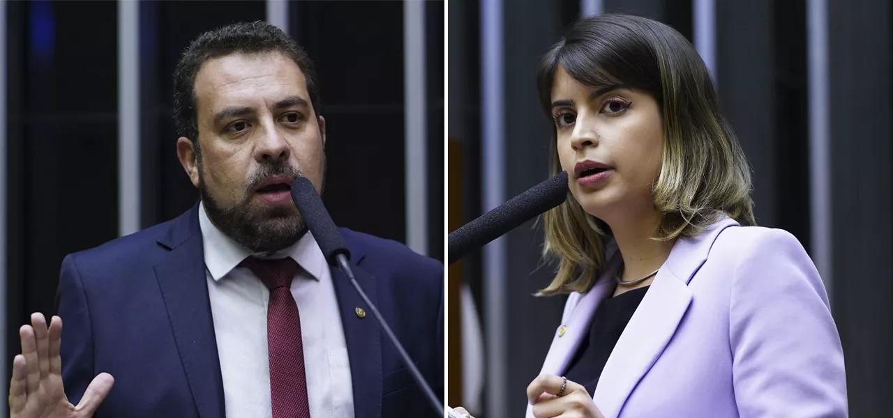 Guilherme Boulos e Tabata Amaral