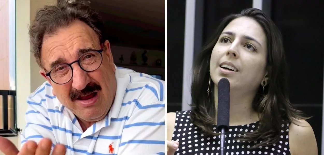 Ratinho e Natália Bonavides