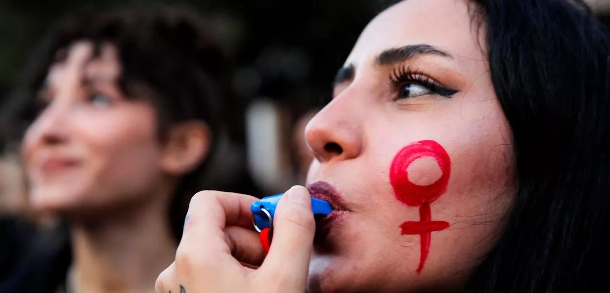 Manifestação do Dia Internacional da Mulher