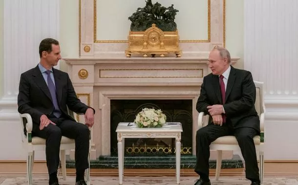 Putin reafirma apoio à soberania da Síria em mensagem a Assad
