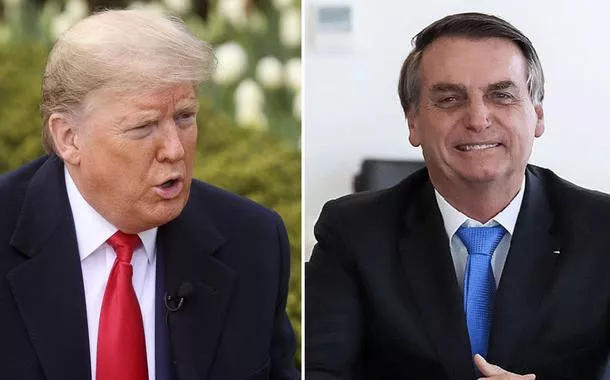 Bolsonaro agradece a Trump por 'abraçar' Eduardo nos EUA: 'meu filho é patriota e precisa combater o nazifascismo'