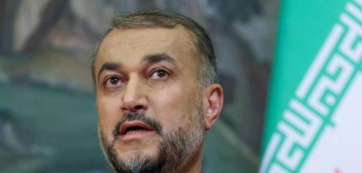 Amir-Abdollahian, ministro das Relações Exteriores do Irã