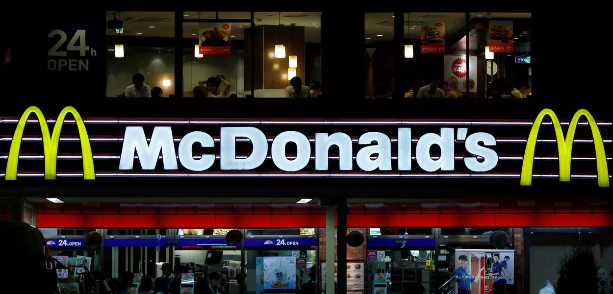 Loja do McDonald's em Tóquio