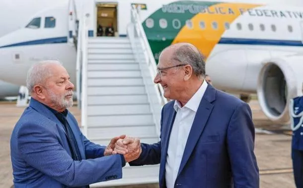 Lula e Geraldo Alckmin