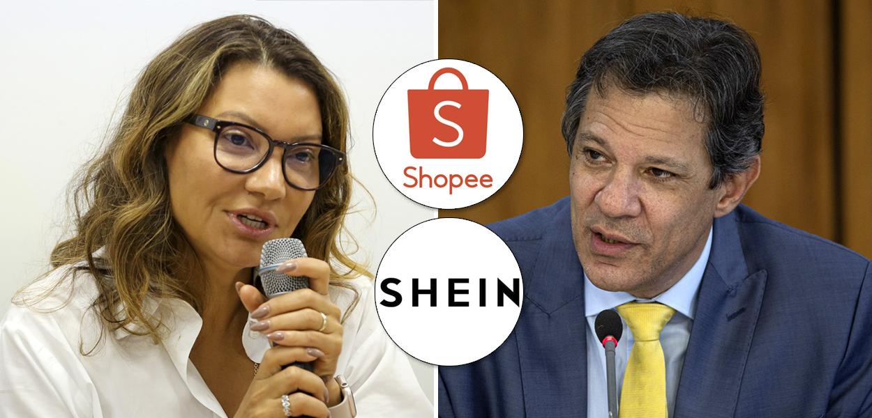 Janja fala com Haddad durante voo à China e desmente nas redes que  tributação da Shein e Shopee irá afetar o bolso do consumidor - Brasil 247