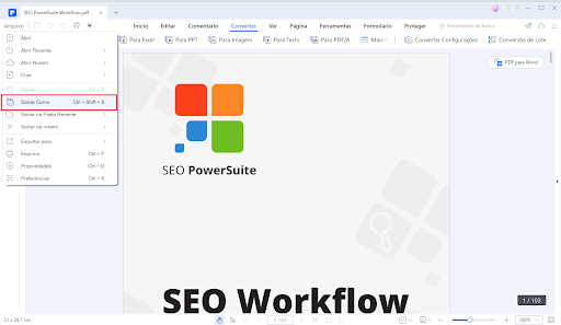 Como adicionar marca d´água em seu PDF