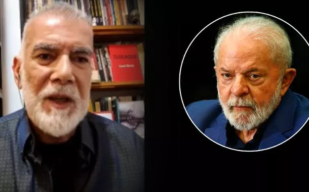 Chico Teixeira (à esq.) e Luiz Inácio Lula da Silva