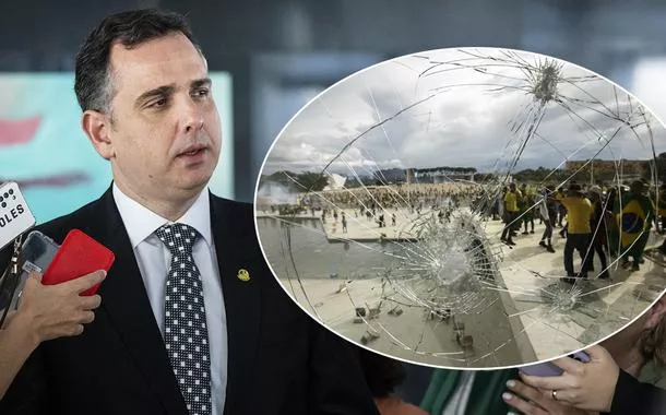 'Não há liberdade verdadeira, responsável e plena fora da democracia', diz Pacheco sobre intentona golpista do 8/1