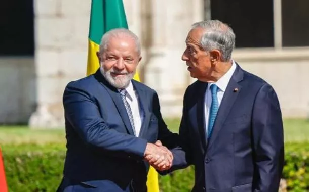 Lula e Marcelo Rebelo de Sousa