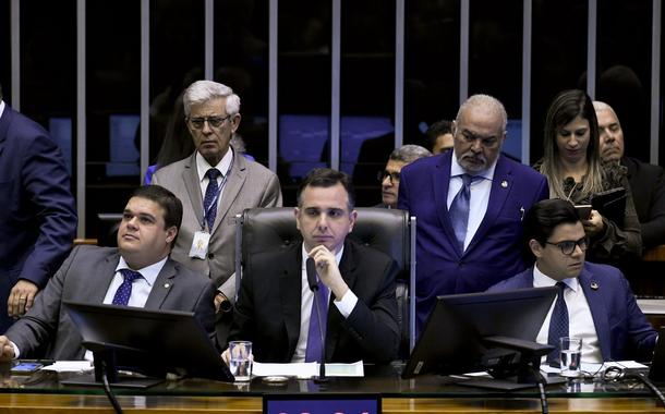 Presidente do Senado, Rodrigo Pacheco, lê requerimento de criação da CPMI dos Atos Golpistas de 8 de janeiro