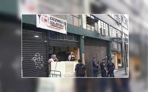 GCM intimida a doação de marmitas do MTST no centro de SP pelo terceiro dia consecutivo
