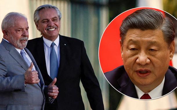 Lula e Alberto Fernández | Xi Jinping