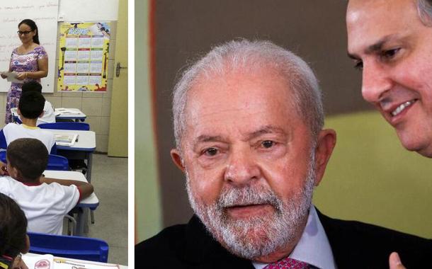 Lula critica baixos salários dos professores no Brasil