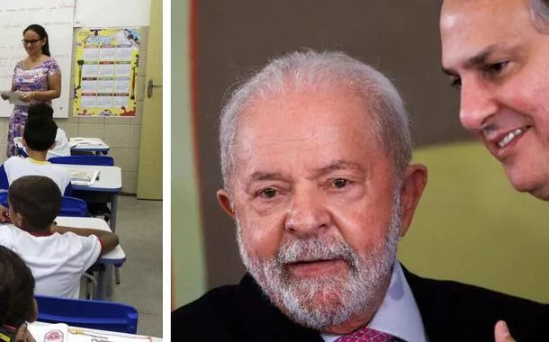 Escola, Luiz Inácio Lula da Silva e Camilo Santana