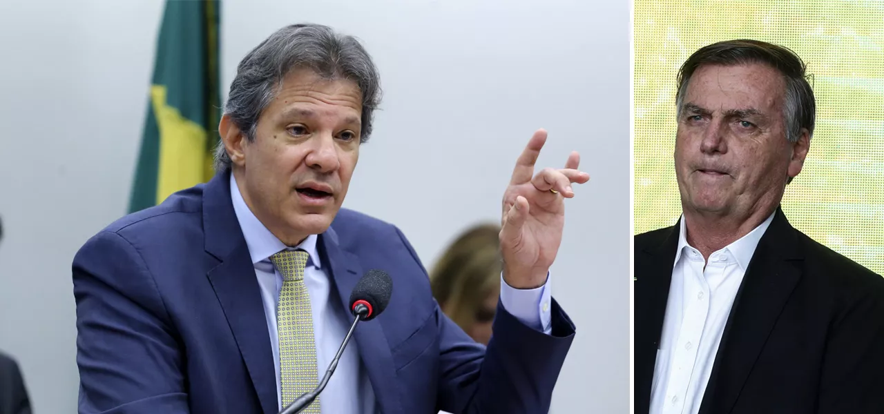 Fernando Haddad e Jair Bolsonaro