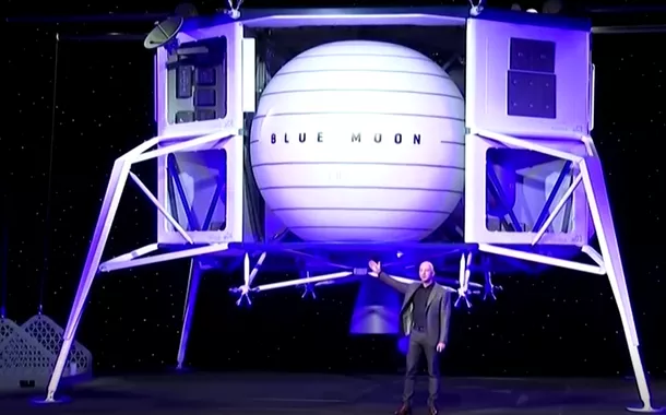 Blue Origin, de Jeff Bezos, ganha contrato da Nasa para construir módulo lunar para astronautas