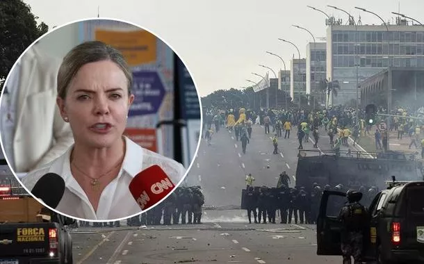 Gleisi Hoffmann e os atos terroristas bolsonaristas em Brasília no 8 de janeiro