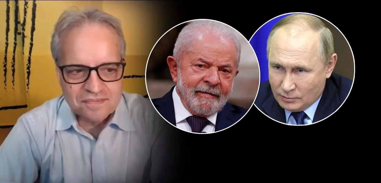 Marcelo Zero, Luiz Inácio lula da Silva e Vladimir Putin