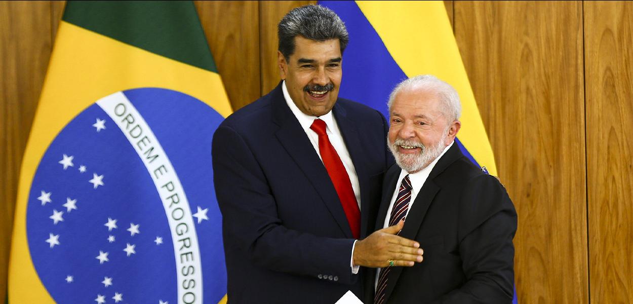 Presidentes da Venezuela, Nicolas Maduro, do Brasil, Luiz Inácio Lula da Silva