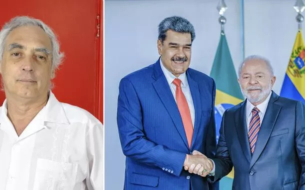 José Reinaldo Carvalho, Nicolás Maduro e Luiz Inácio Lula da Silva