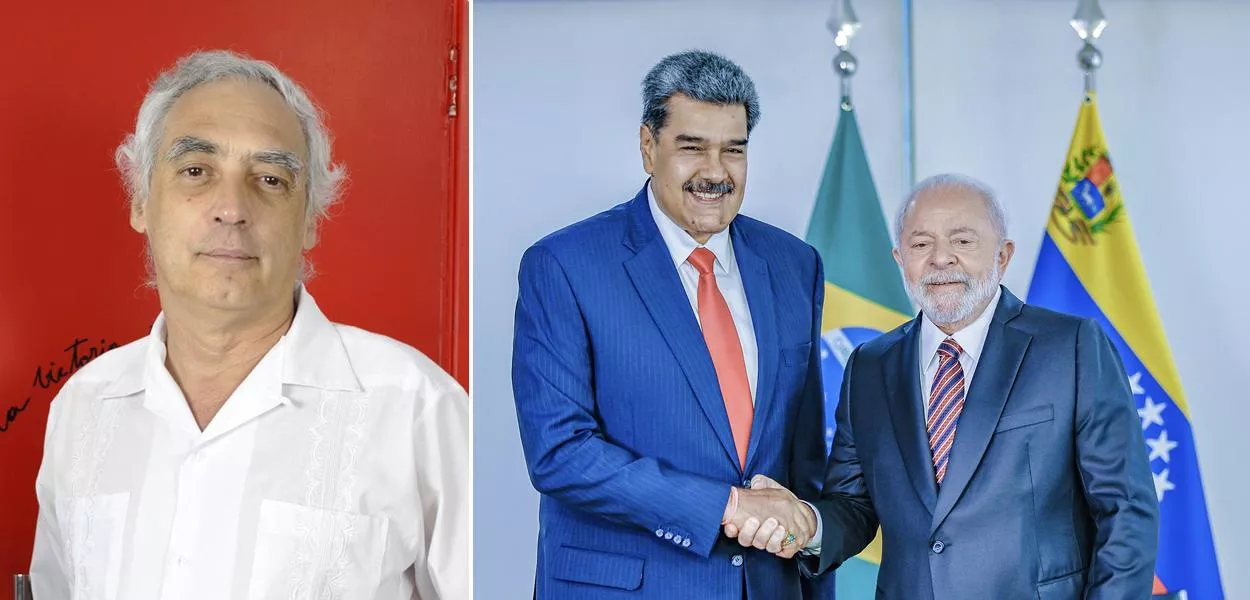José Reinaldo Carvalho, Nicolás Maduro e Luiz Inácio Lula da Silva