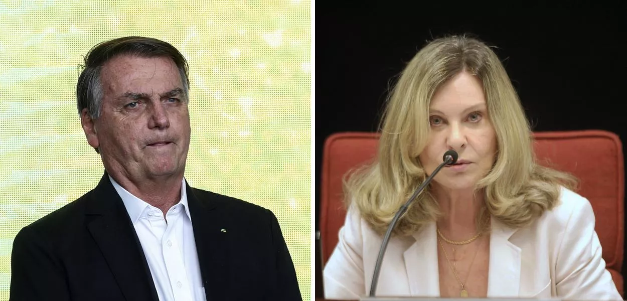 Jair Bolsonaro e Lindôra Araujo