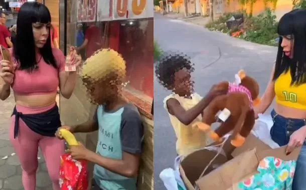 MP do Rio recebeu 690 denúncias sobre influencers que entregaram banana e macaco de pelúcia para crianças negras
