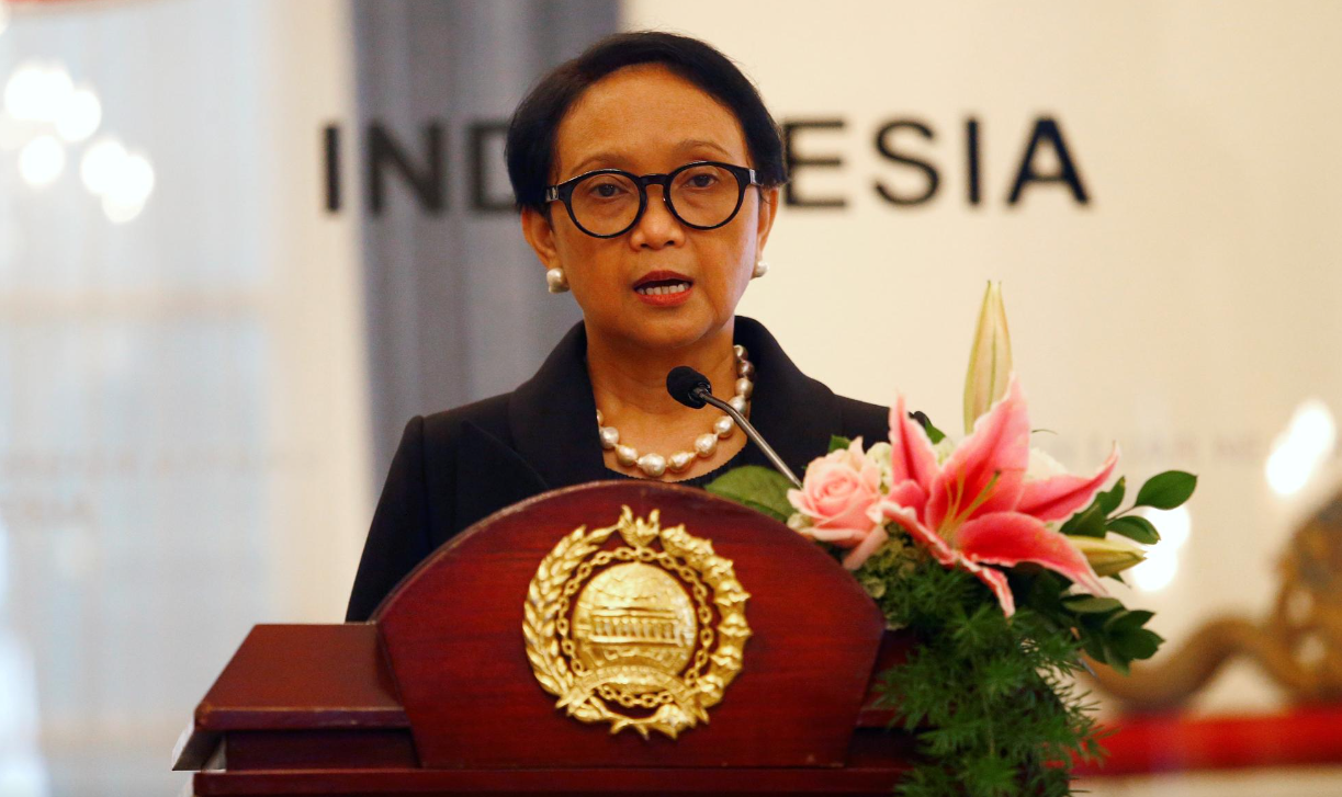 Retno Marsudi (Foto: REUTERS/Ajeng Dinar Ulfiana) Retno Marsudi