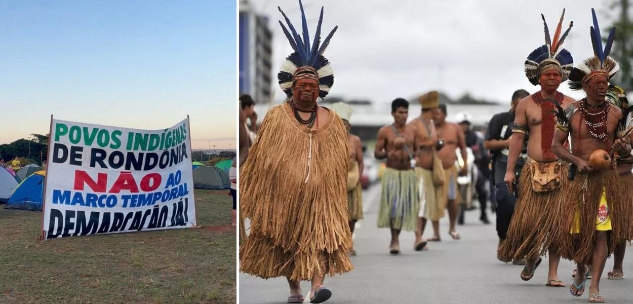 Protesto indígena