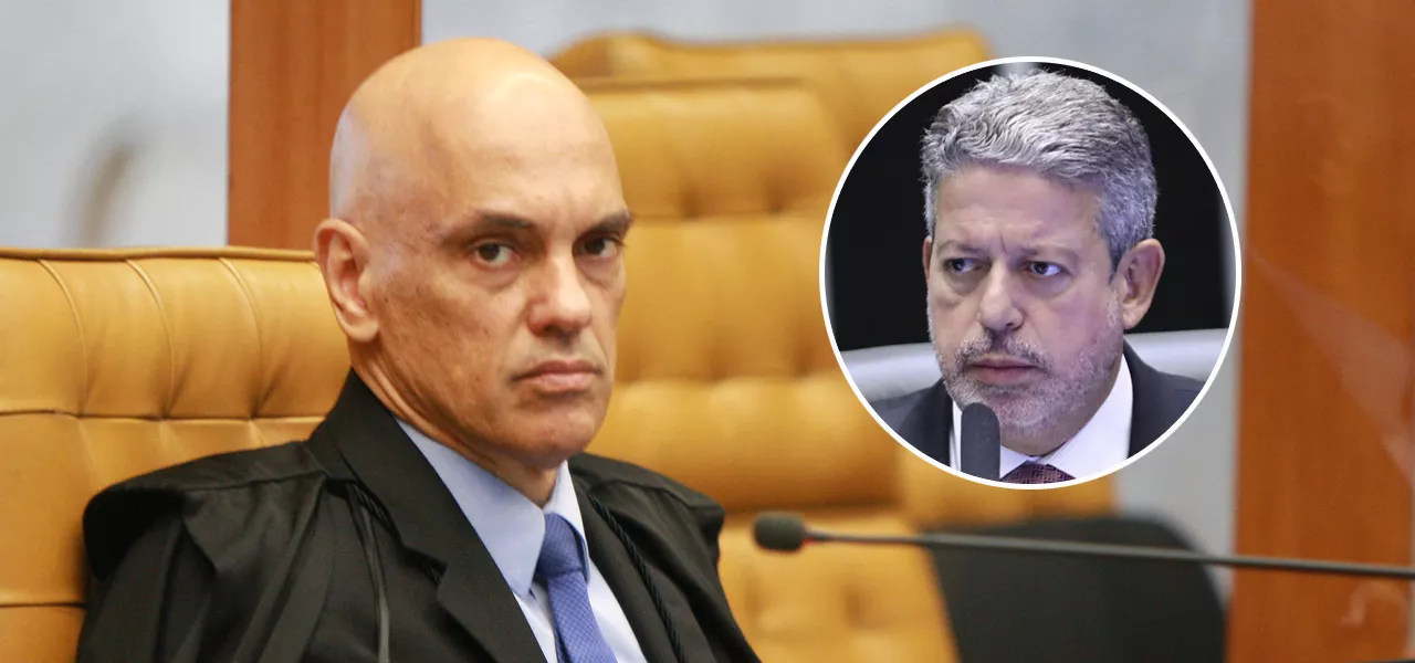 Alexandre de Moraes e Arthur Lira