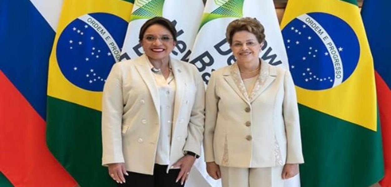 Xiomara Castro e Dilma Rousseff