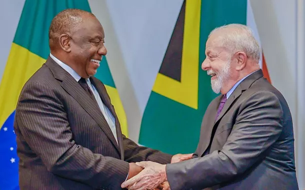 Cyril Ramaphosa e Lula 22/6/23