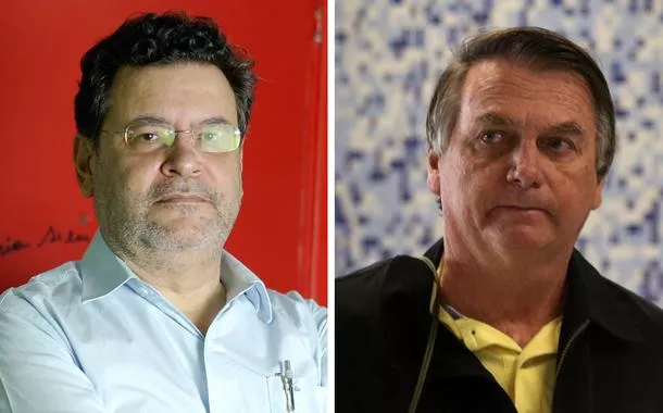 Rui Costa Pimenta (à esq.) e Jair Bolsonaro