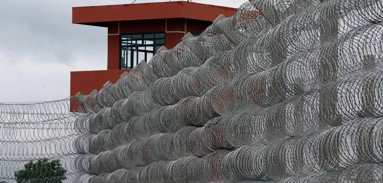 A penitenciária federal de segurança máxima de Brasília, dentro do Complexo Penitenciário da Papuda 