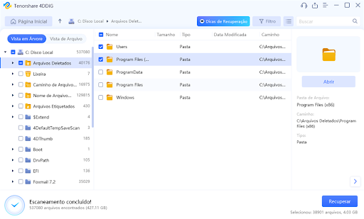 Como recuperar arquivos apagados da lixeira do Windows e Mac?