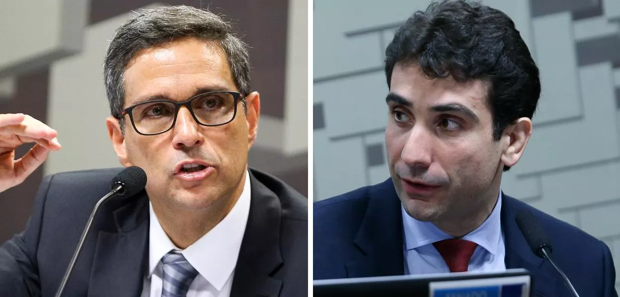 Roberto Campos Neto e Gabriel Gaípolo