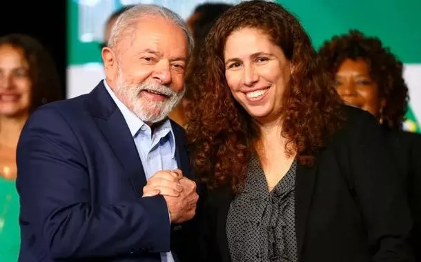 Luiz Inácio Lula da Silva e ministra da Gestão, Esther Dweck. Foto: Agência Brasil
