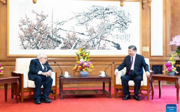Henry Kissinger e Xi Jinping
