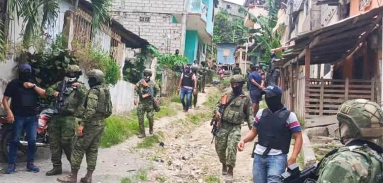 Equador em dias de violência