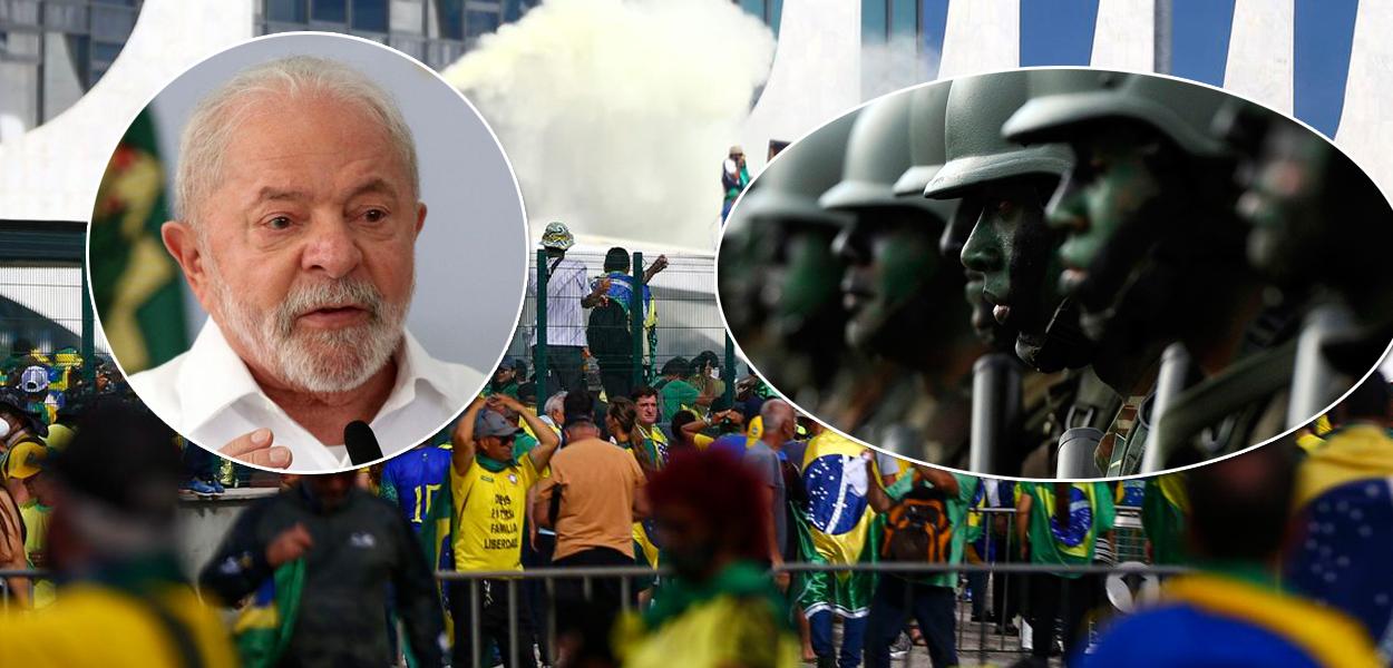 Lula, militares e os atos terroristas bolsonaristas de 8 de janeiro