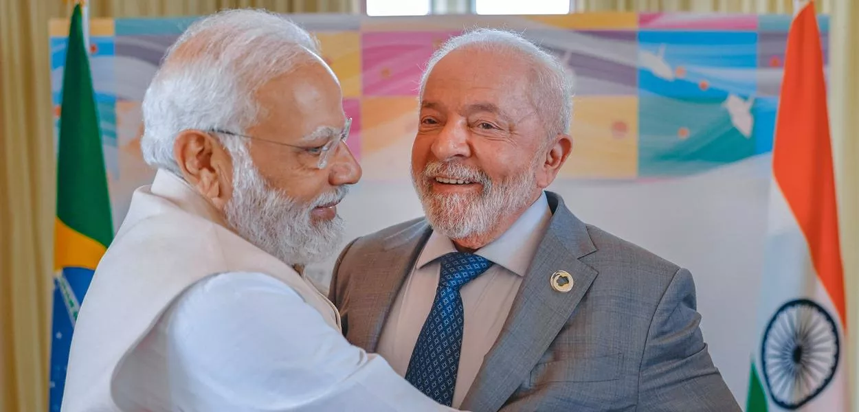 Narendra Modi e Lula