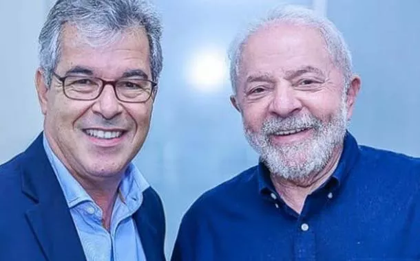 Jorge Viana e Luiz Inácio Lula da Silva