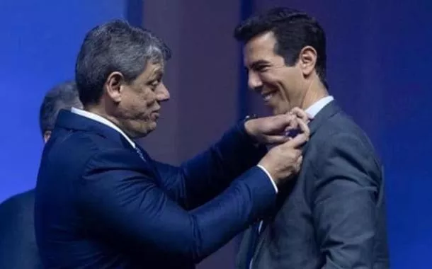 Tarcísio de Freitas e Renato Feder