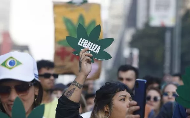 Protesto pela legalização da maconha