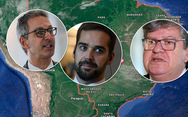 Governadores do Nordeste reagem a discurso de Romeu Zema, defendido por Eduardo Leite